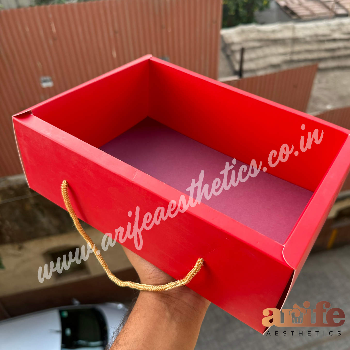 Designer Floral Hamper Box