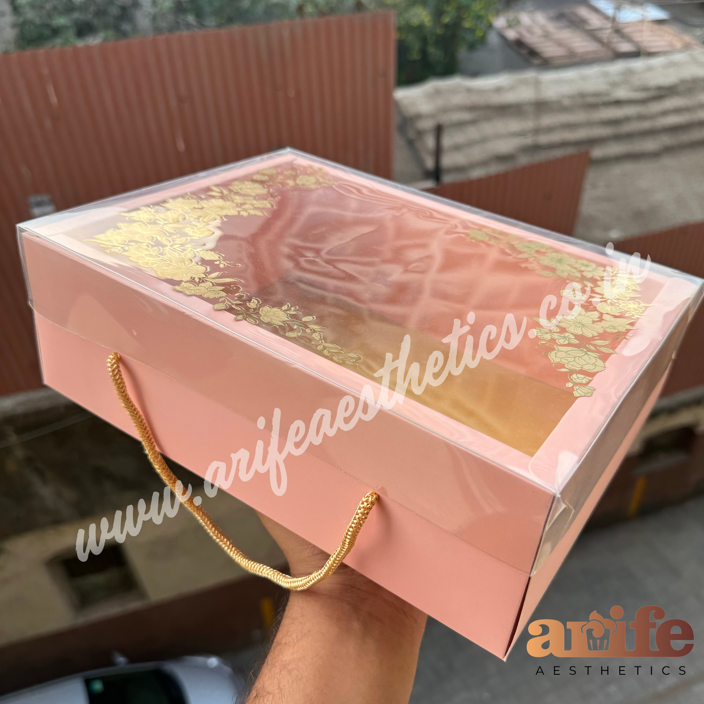 Designer Floral Hamper Box