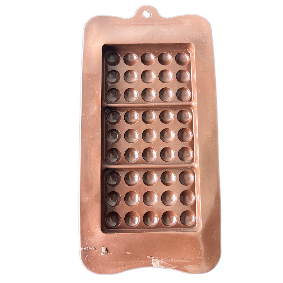 3 Cavity Big Lego Bar Shape Silicone Chocolate Mold