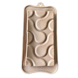 1 Cavity Flow Shape Chocolate Bar Silicone Chocolate Mould