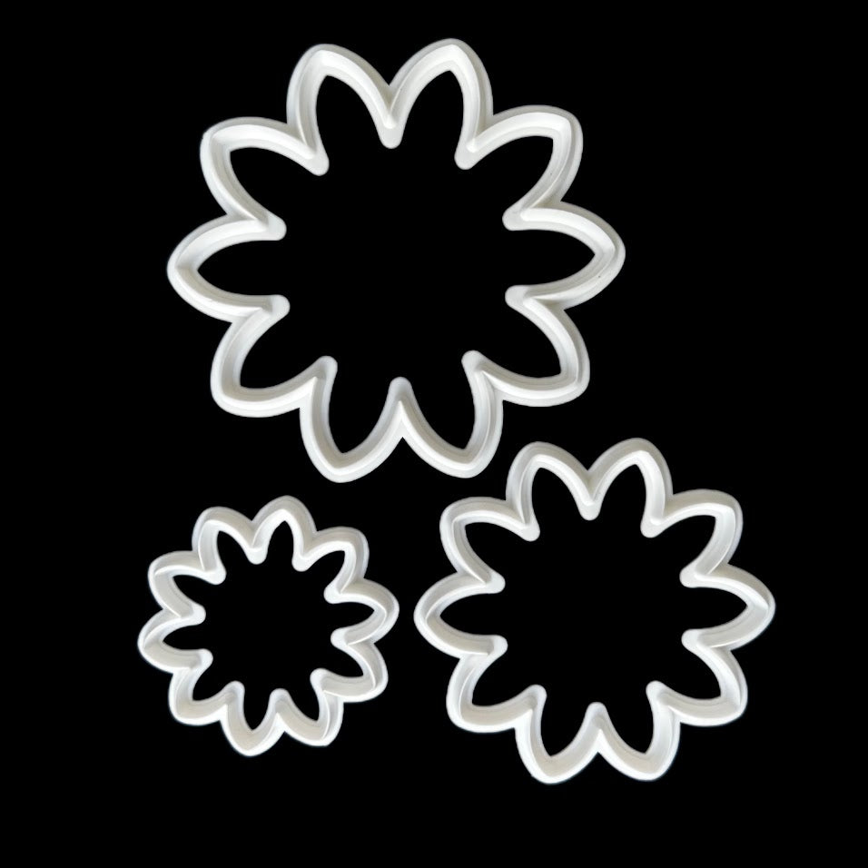 Dahlia Flower Cutter Set Of 3