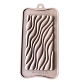 Wave Design Silicon Chocolate Bar Mould