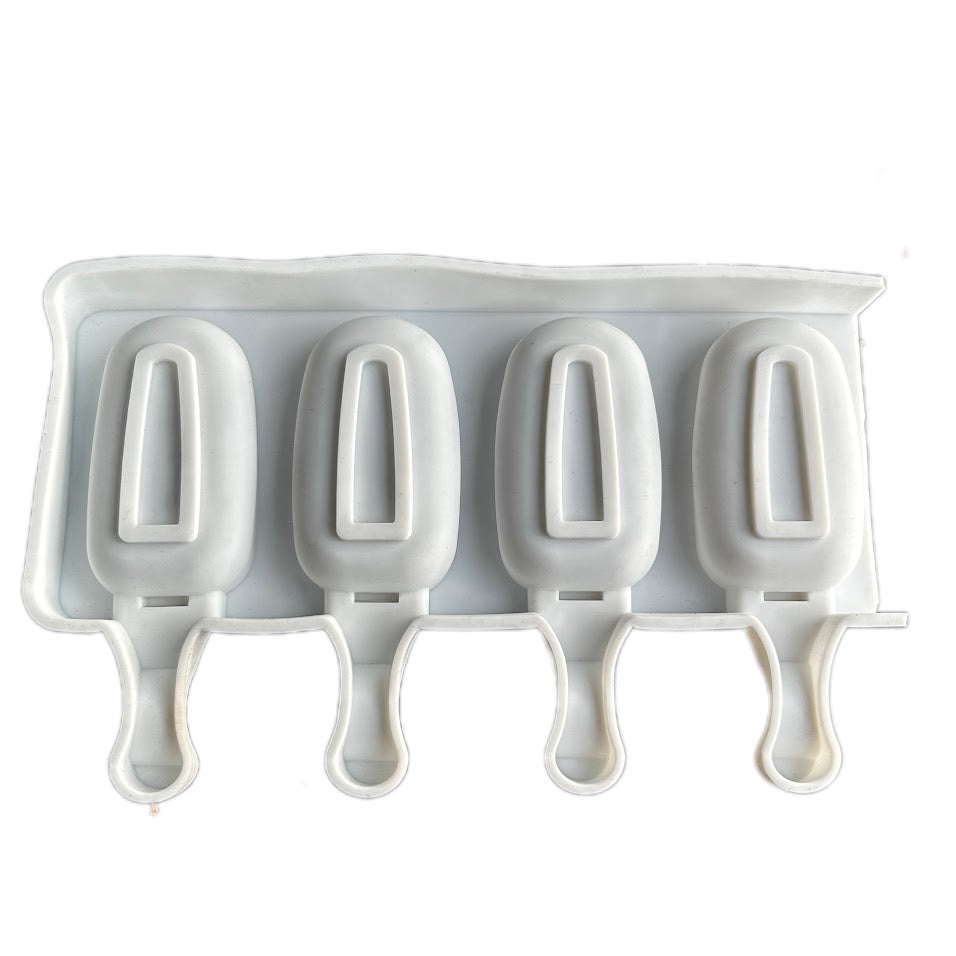 4 Cavity Silicon Cakesicle Mould