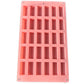 30 Cavity Log Mould Swiss Roll Shape Silicon Muffin Mould