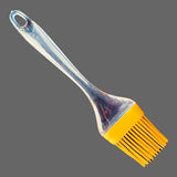 Silicone Medium Brush Transparent Handle (Pack 1Pcs)