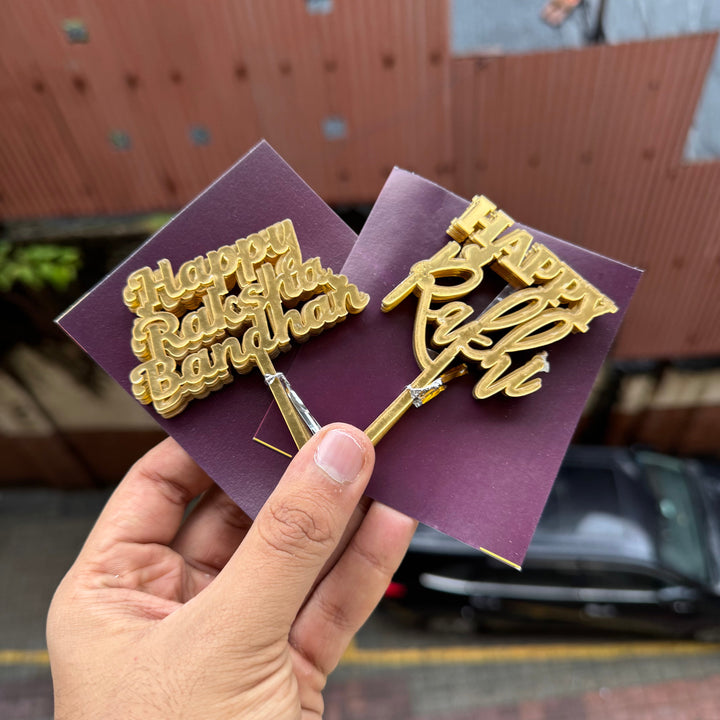 Rakhi 3” Acrylic Tag - Arife.Aesthetics