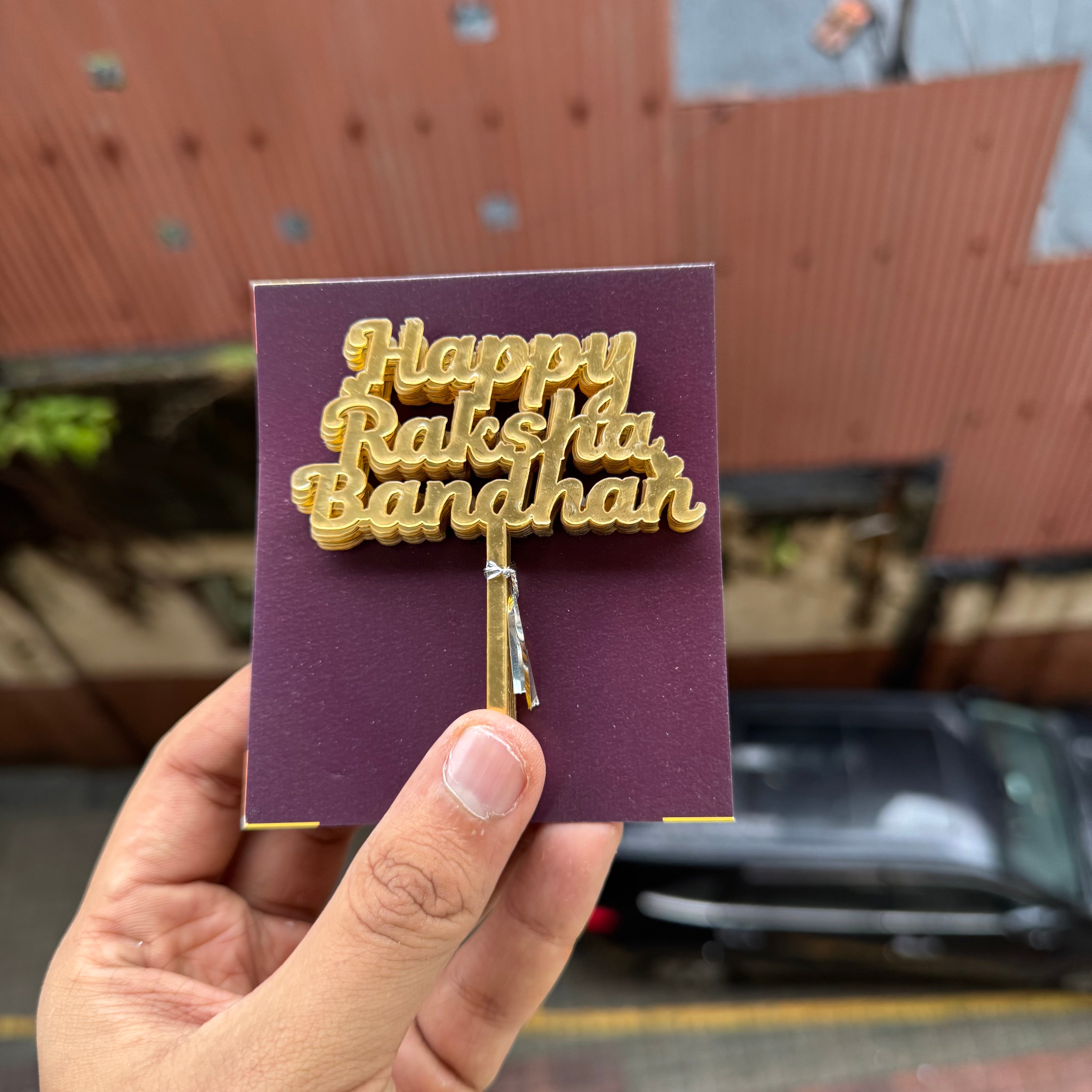 Rakhi 3” Acrylic Tag - Arife.Aesthetics