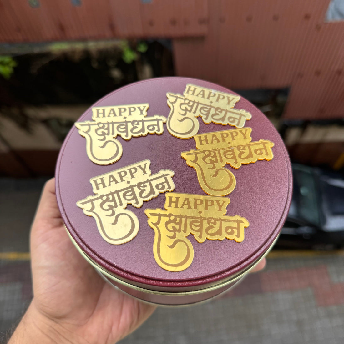 Rakhi Acrylic Coin ( 5 pc ) - Arife.Aesthetics