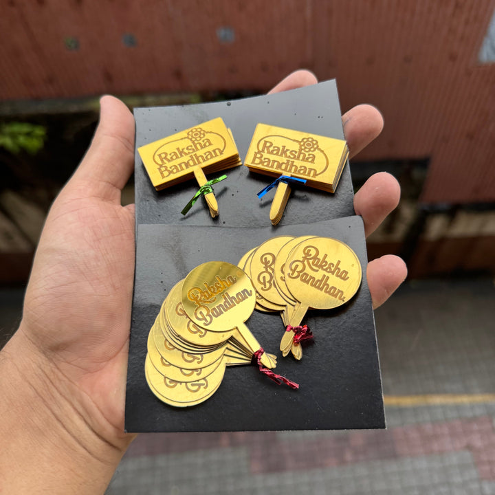 Rakhi Acrylic Tag (20 pc) - Arife.Aesthetics