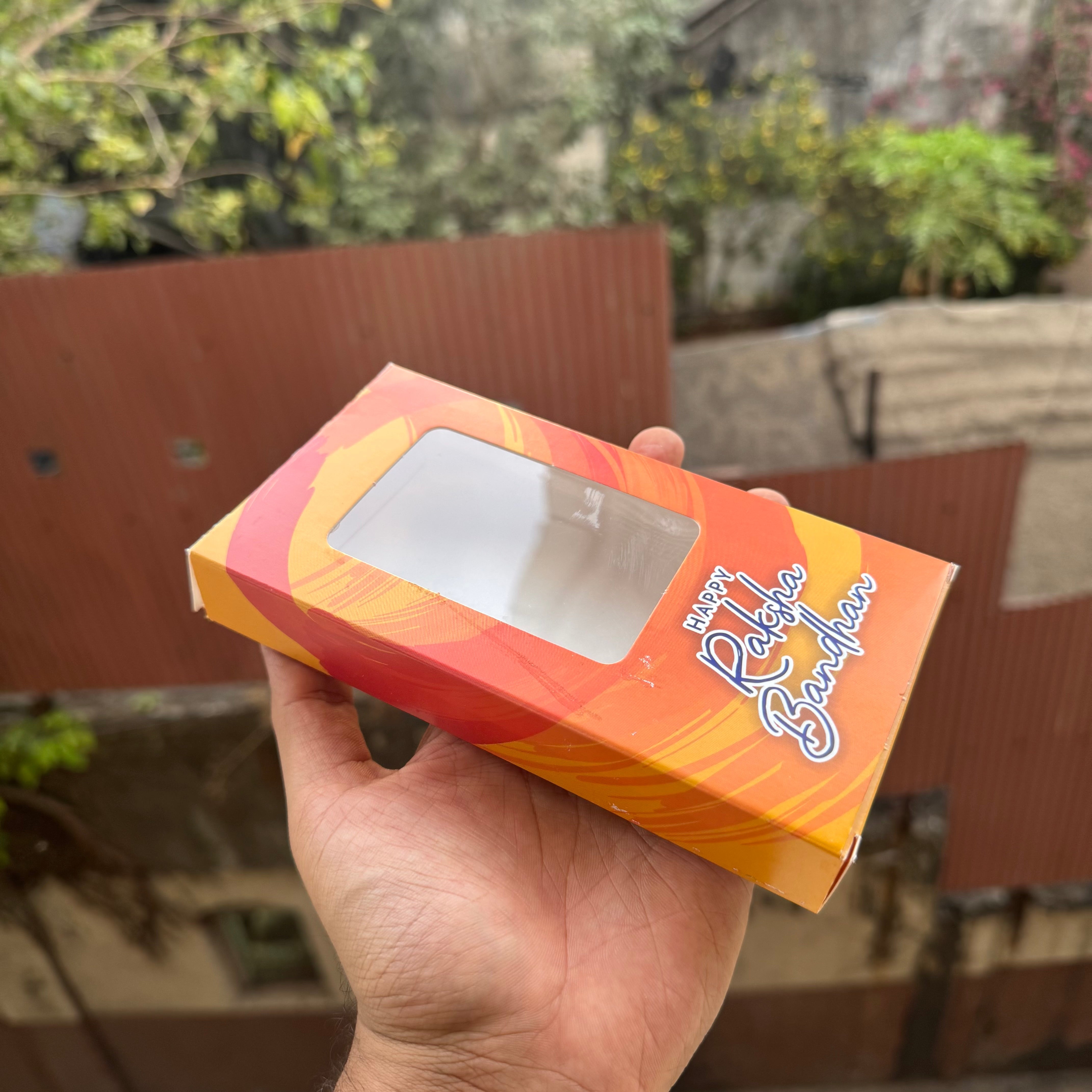 Rakhi Bar Box | Kunafa Bar | Mini Hamper - Arife.Aesthetics