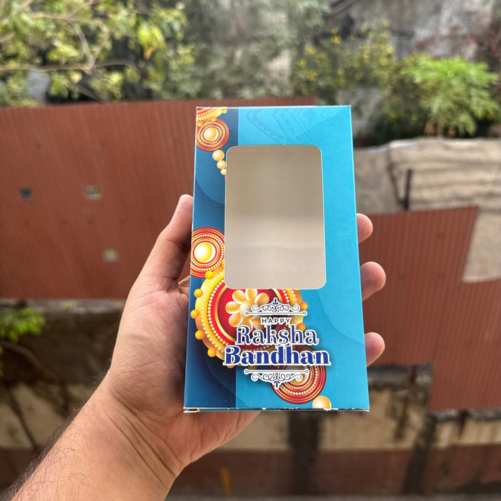 Rakhi Bar Box | Kunafa Bar | Mini Hamper - Arife.Aesthetics