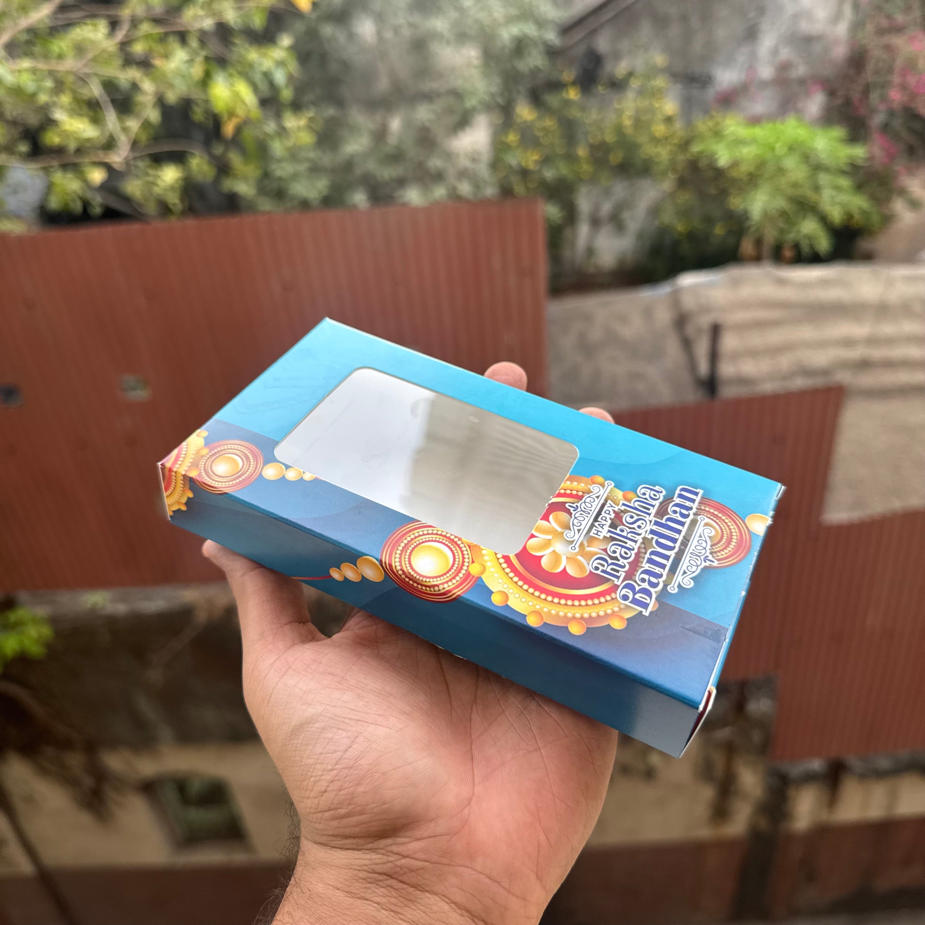 Rakhi Bar Box | Kunafa Bar | Mini Hamper - Arife.Aesthetics