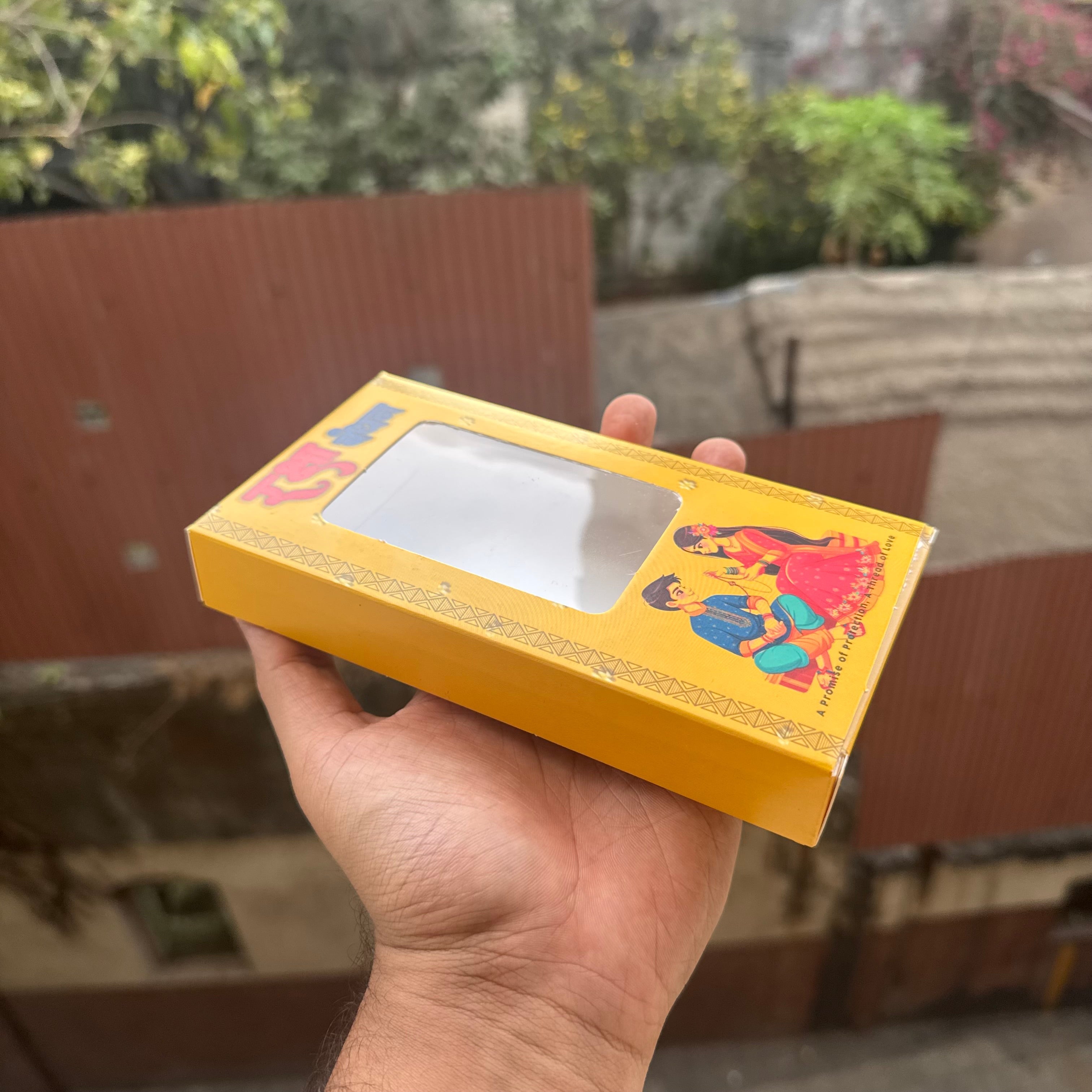 Rakhi Bar Box | Kunafa Bar | Mini Hamper - Arife.Aesthetics