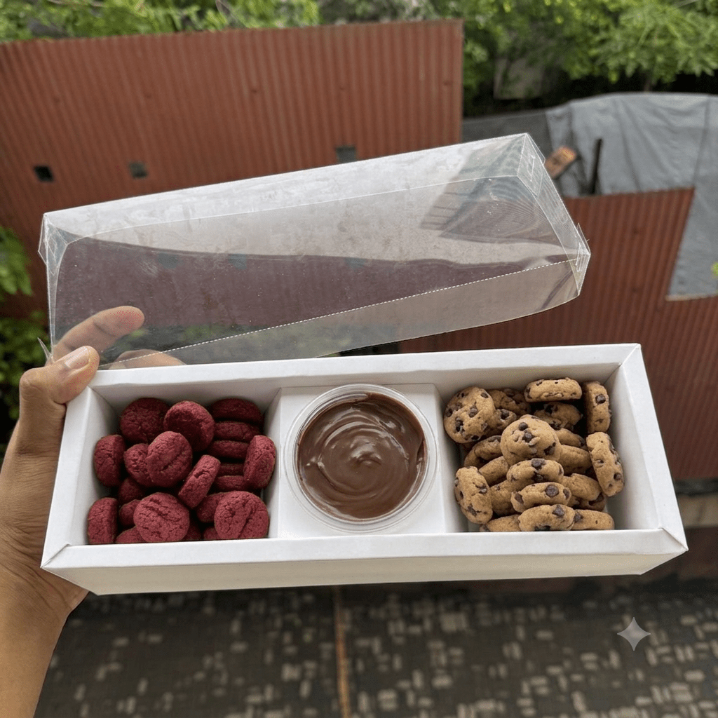 Rakhi Cooke Dip Box With Lid (10pc) - Arife.Aesthetics