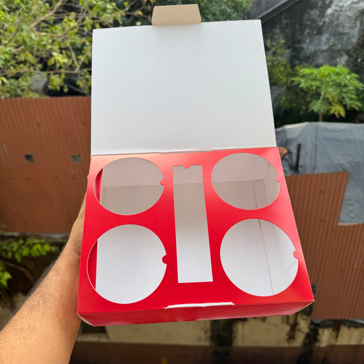 Rakhi Hamper Box With Cavity For Jars / Tubs and Rakhi (10pc) - Arife.Aesthetics