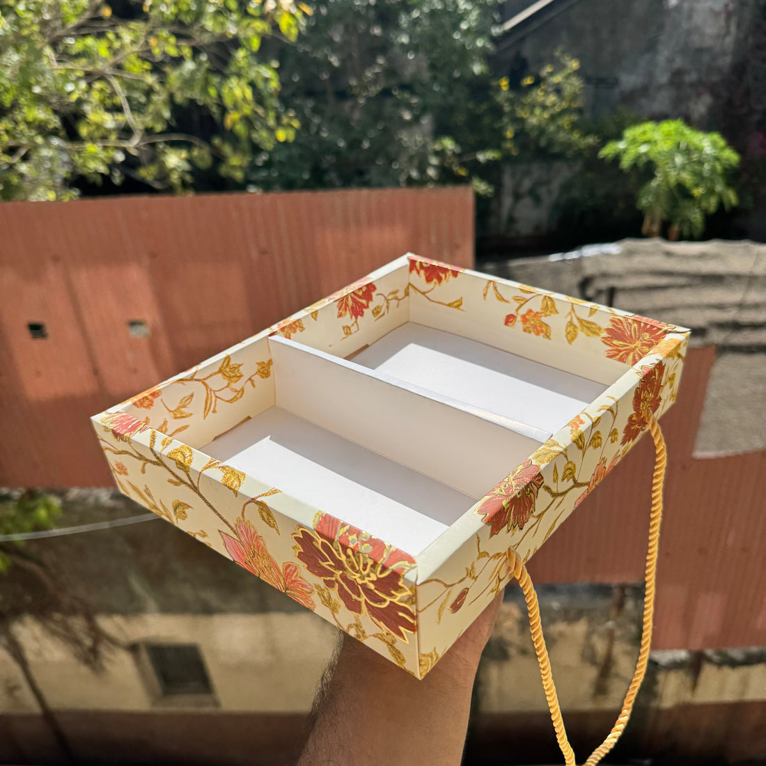 Rakhi Marigold Box - Bar + Cavity (10pc) • BK 97 MM - Arife.Aesthetics
