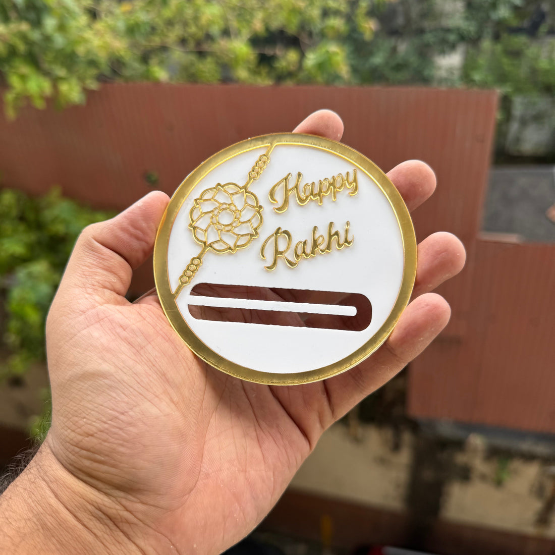 Rakhi Money Holder 1pc - Arife.Aesthetics