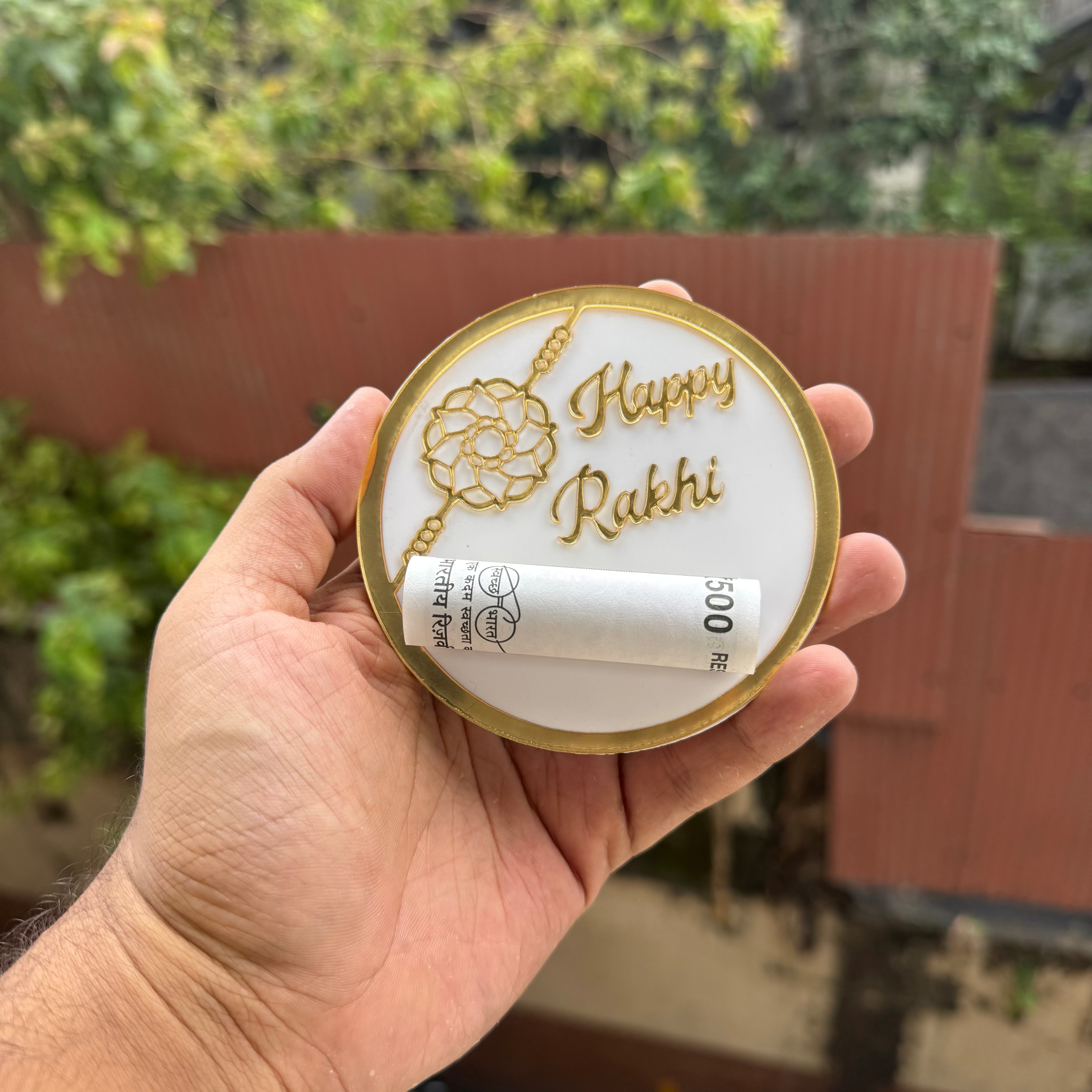 Rakhi Money Holder 1pc - Arife.Aesthetics