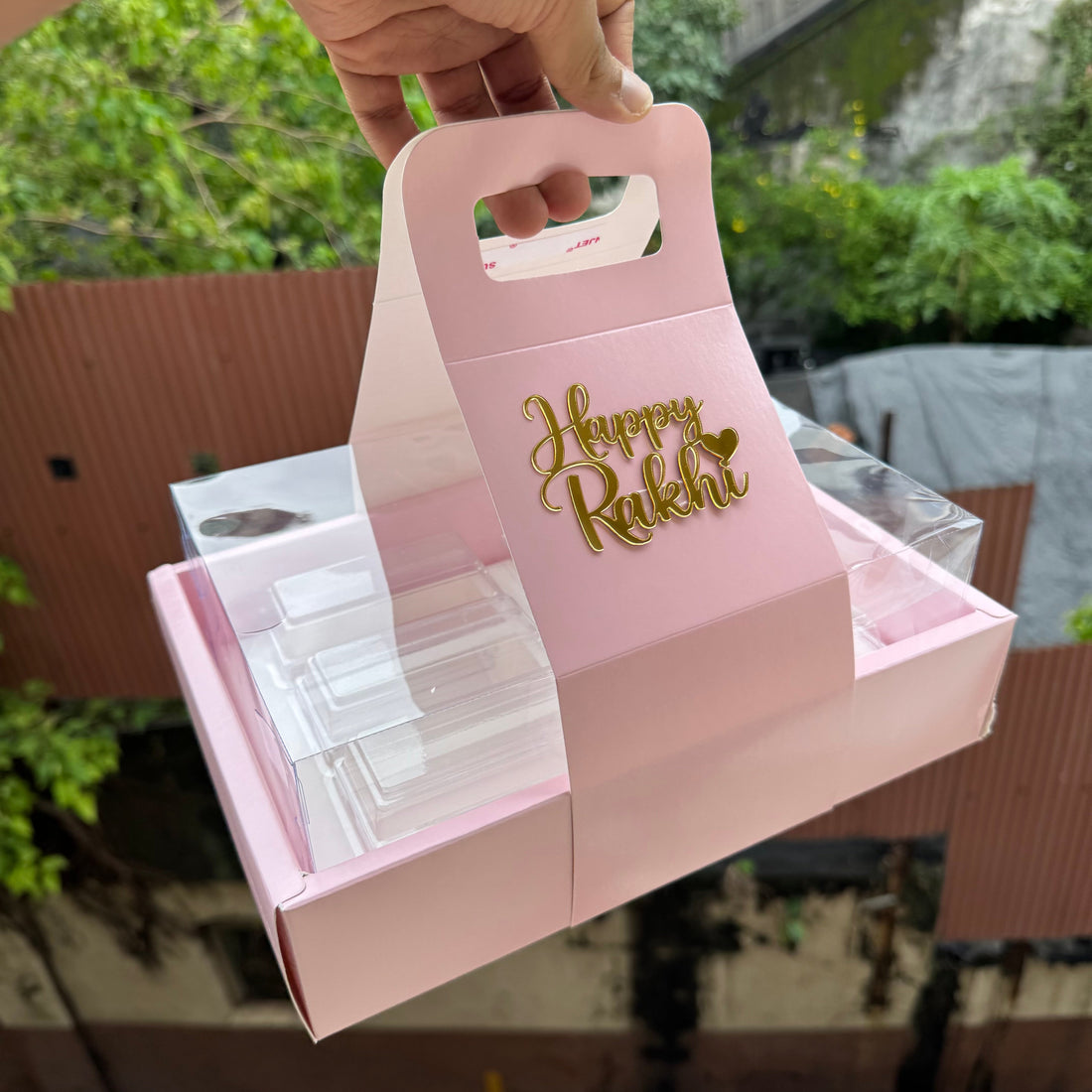 Rakhi Rectangle Mousse Cup Box (10pc) - Arife.Aesthetics