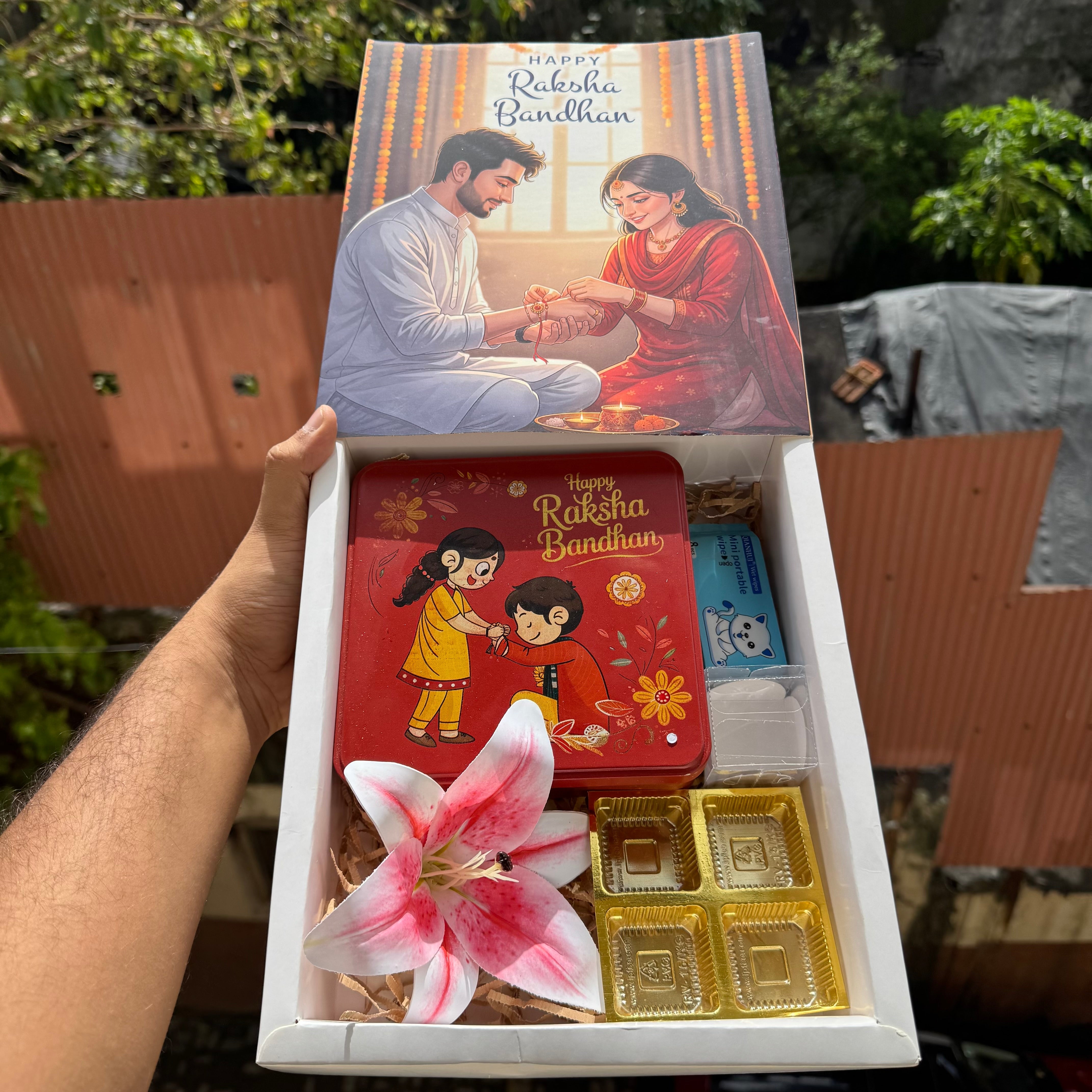 Rakhi Sample Hamper - Shop The Look - Arife.Aesthetics