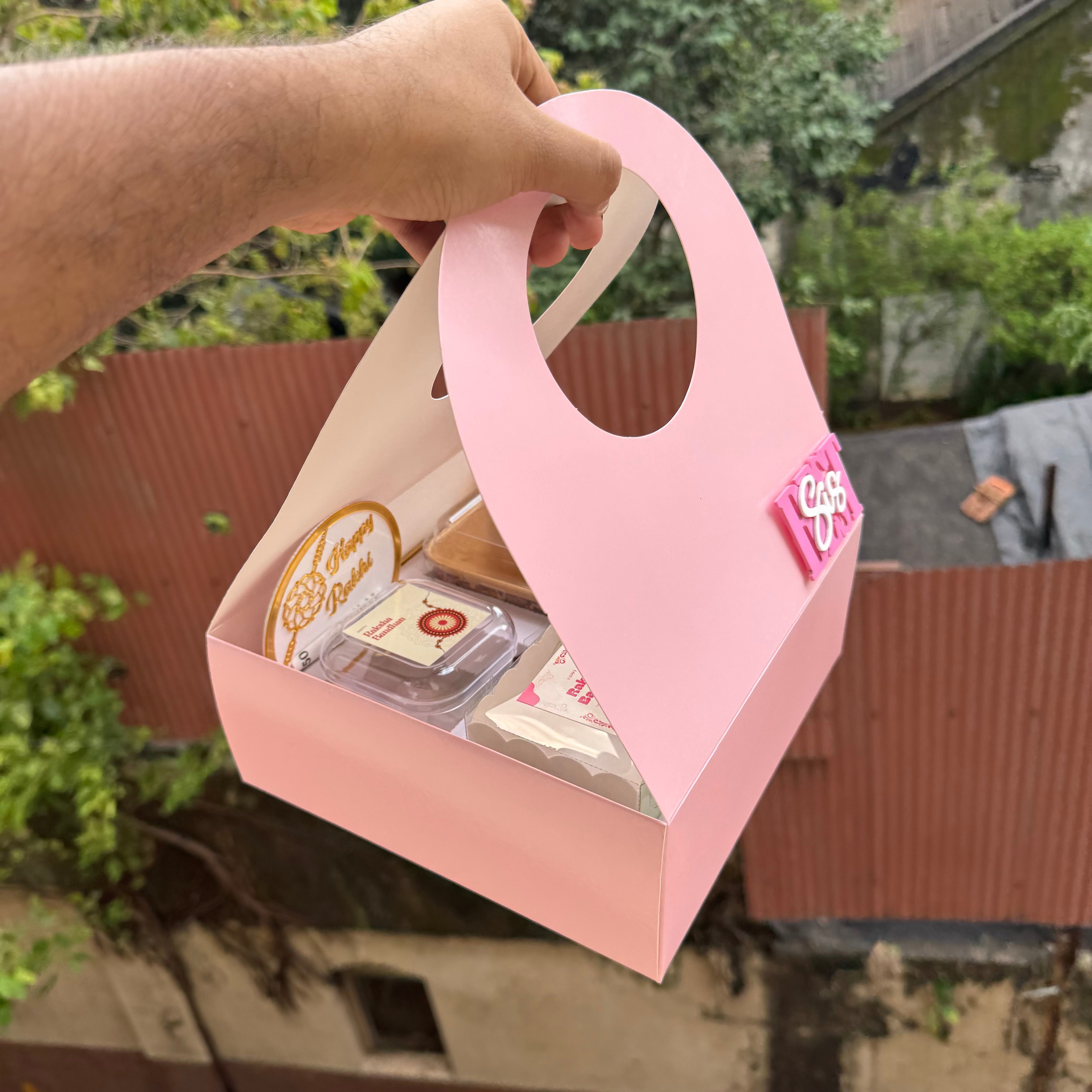 Rakhi Sample Hamper - Shop The Look (Sister) - Arife.Aesthetics