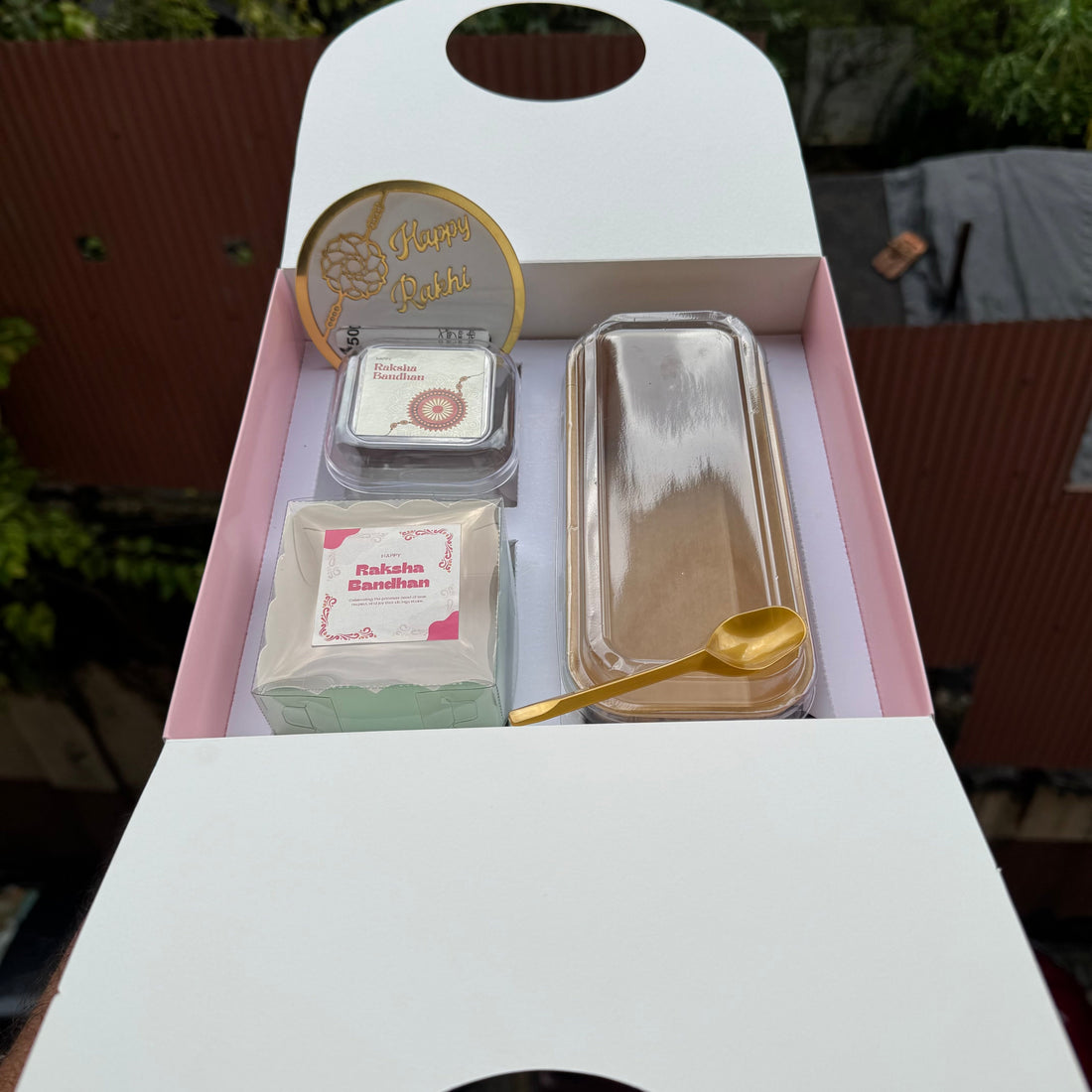 Rakhi Sample Hamper - Shop The Look (Sister) - Arife.Aesthetics