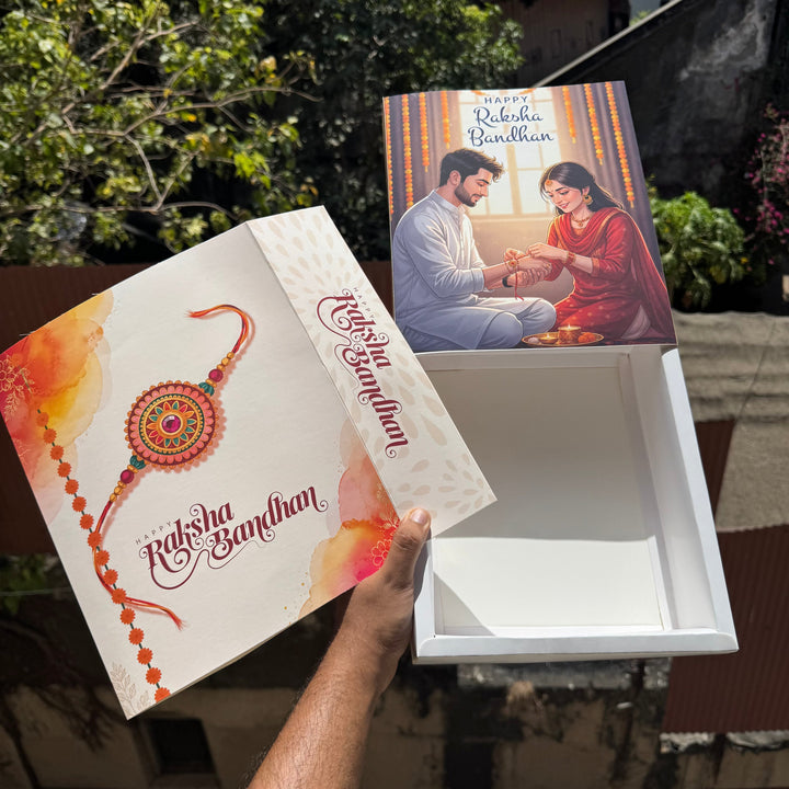 Rakhi Slider Hamper Box (10pc) - Arife.Aesthetics