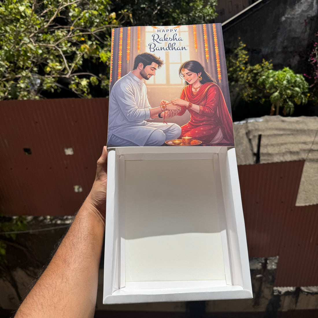 Rakhi Slider Hamper Box (10pc) - Arife.Aesthetics