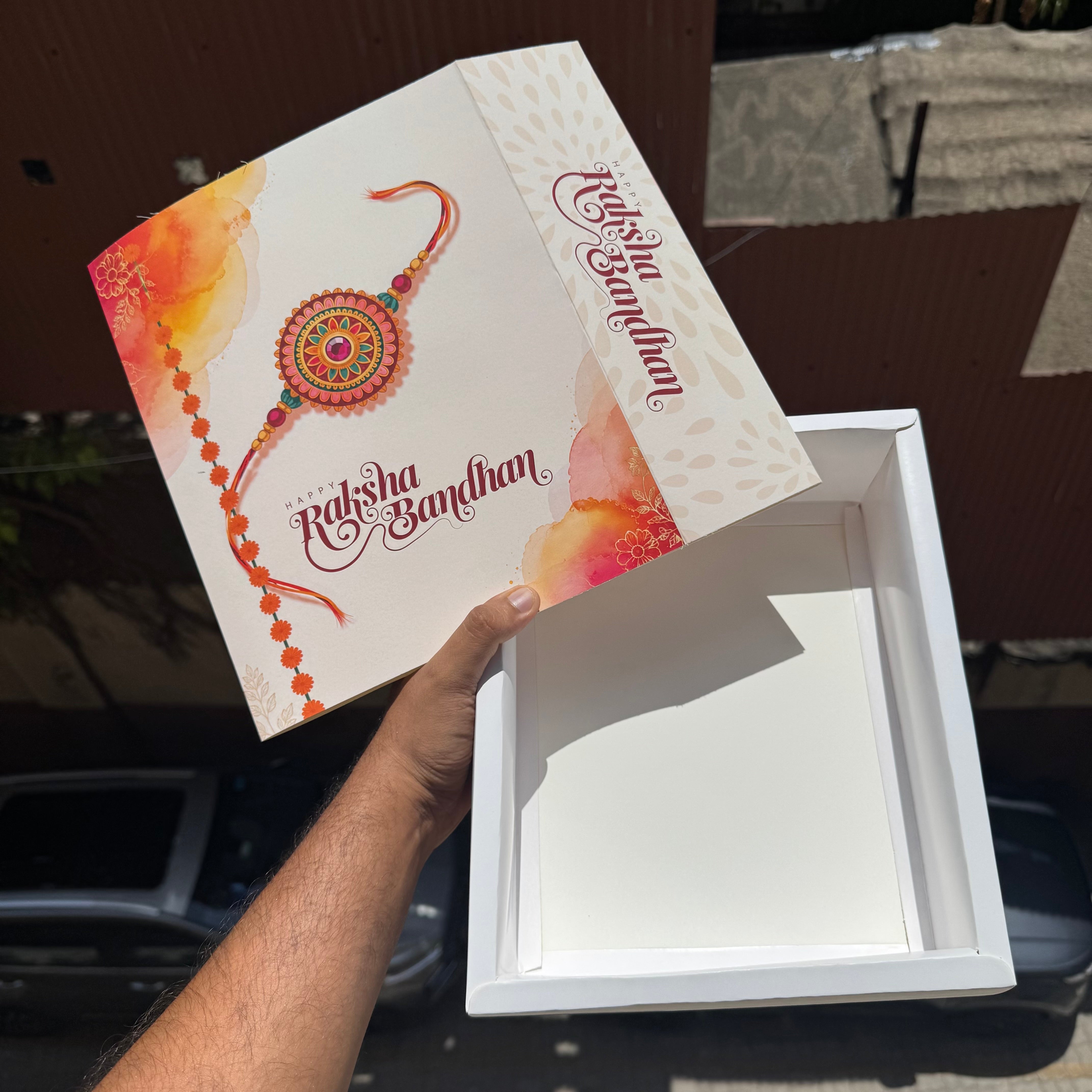 Rakhi Slider Hamper Box (10pc) - Arife.Aesthetics
