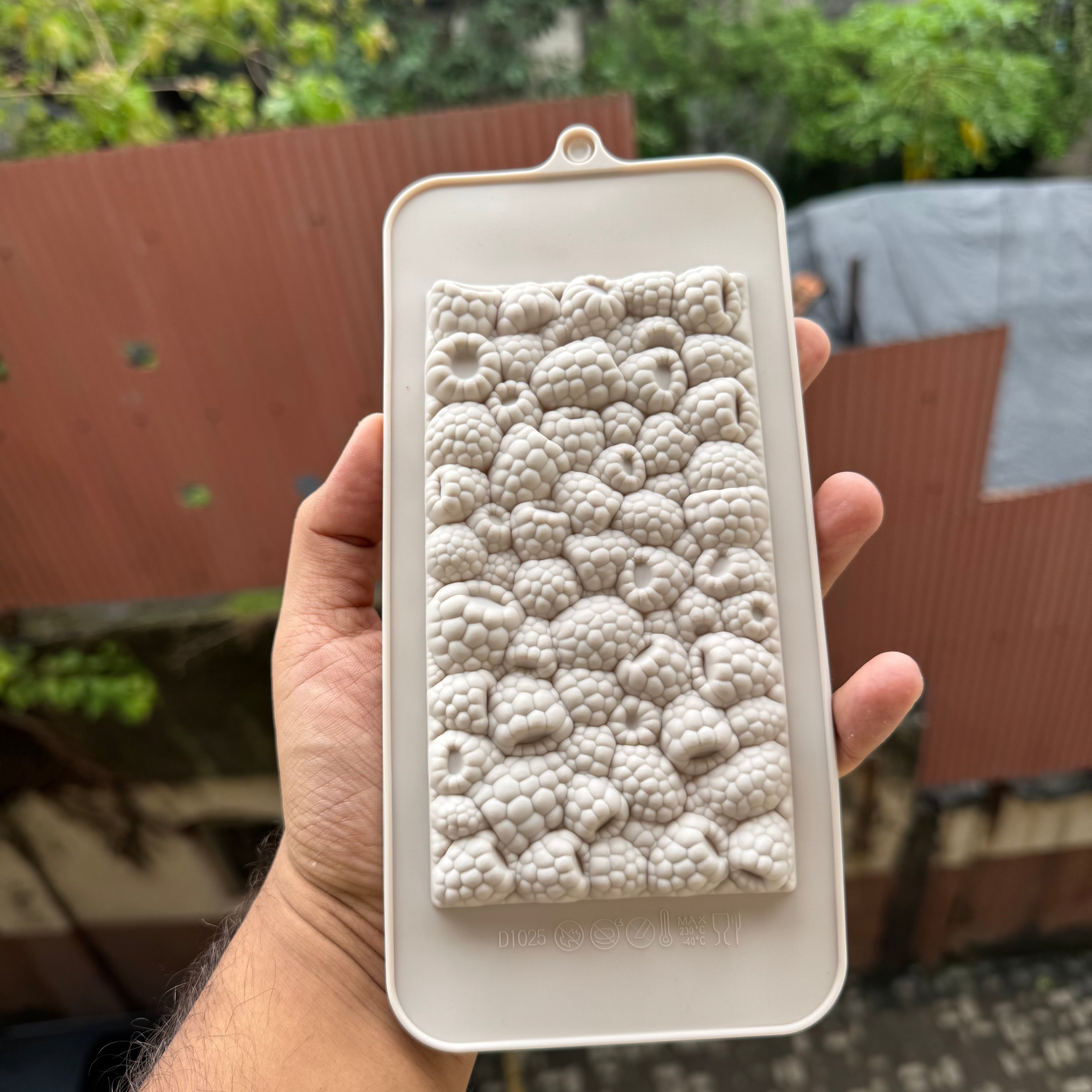 Raspberry Silicon Premium Bar Mould - Arife.Aesthetics