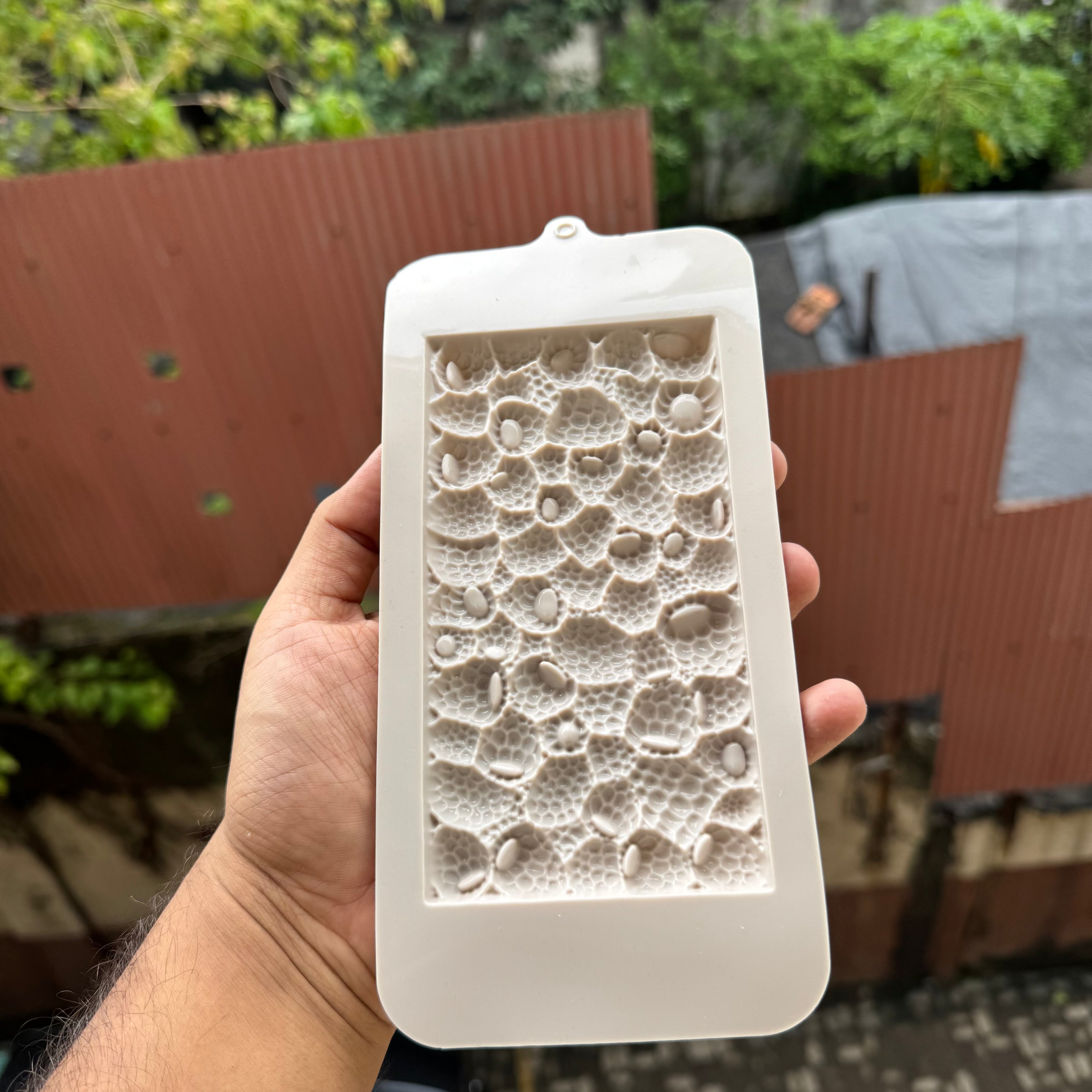 Raspberry Silicon Premium Bar Mould - Arife.Aesthetics
