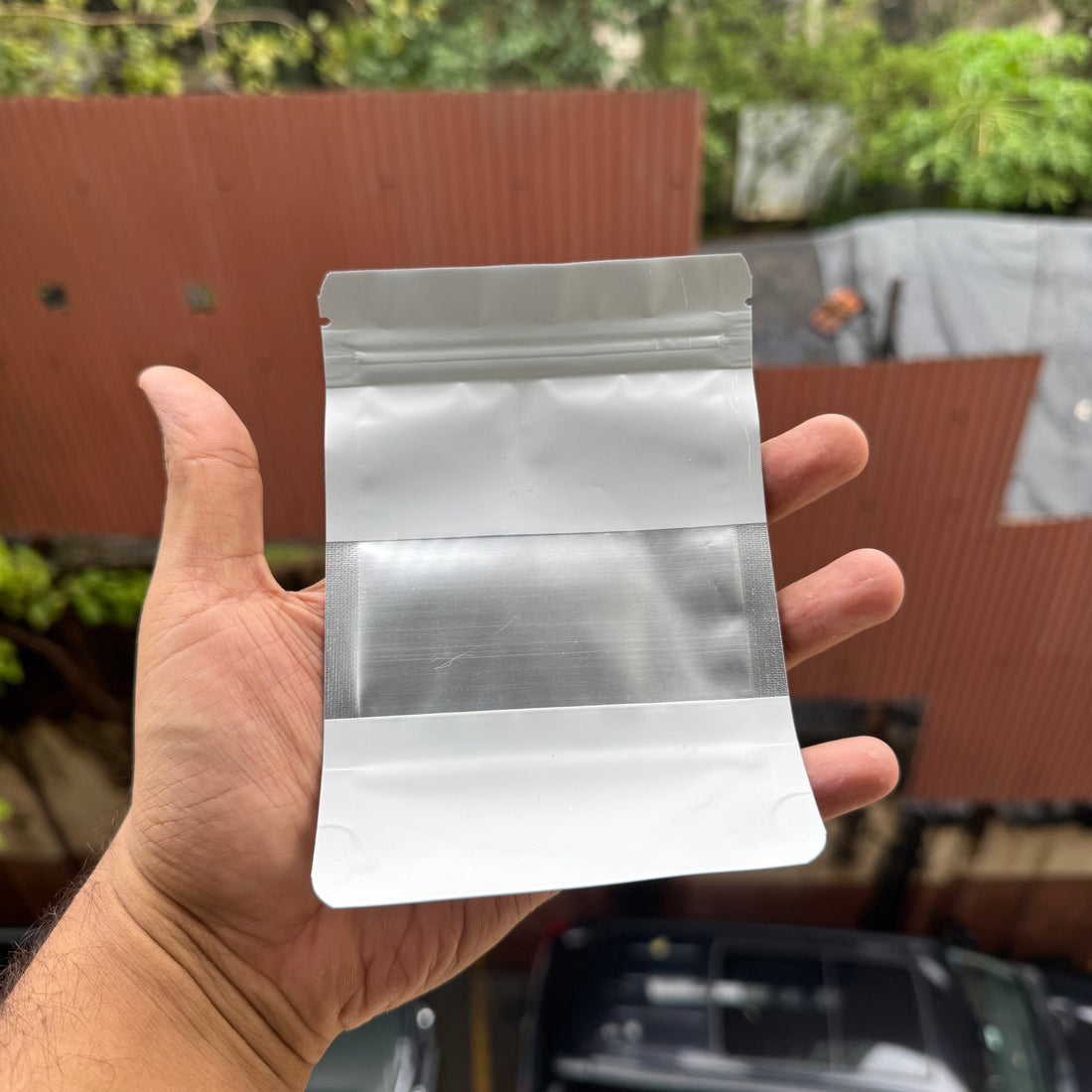 Silver Sealable Pouch 4 by 4.5 inch (10pc) - Arife.Aesthetics