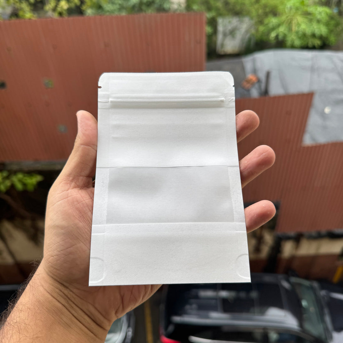 White Sealable Pouch 4 by 4.5 inch (10pc) - Arife.Aesthetics