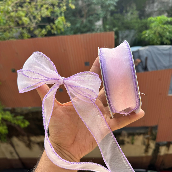 Wired Dual Colour Ribbon 18meter Roll - Arife.Aesthetics